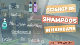 How to Choose Best Shampoo  Sulphate vs Sulphate free  Surfactants  Dr Haya [upl. by Alor]