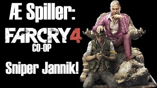 Æ Spiller Far Cry 4  COOP  Sniper Jannik Dansk [upl. by Eniruam]