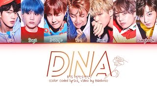 BTS 방탄소년단  DNA  TraduçãoLegendado em PTBR Color Coded Lyrics [upl. by Eanod991]