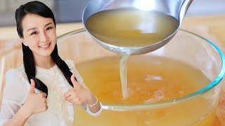 Amazing Chicken Stock from Kitchen Scraps Knorr amp CiCi Li  Asian Home Cooking Recipes [upl. by Palocz946]