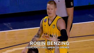 Robin Benzing Penarol Highlights in BCL Americas Opener [upl. by Krahmer701]