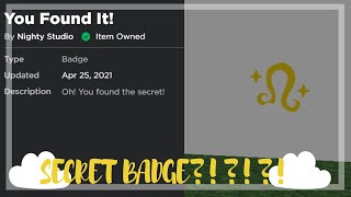 How to find the SECRET BADGE  Twilight Daycare [upl. by Nosnar]