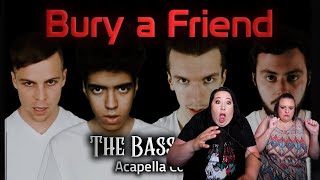 REACTING TO TOMI P AND THE BASS GANG  BURY A FRIEND COVER INCREDIBLE [upl. by Oirramaj]