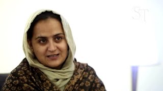 Female Afghan TV anchor made history then fled [upl. by Htnnek]