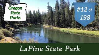 State Park 12 of 198 LaPine State Park  Visiting ALL Oregon State Parks [upl. by Etselec]