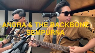 ANDRA AND THE BACKBONE  SEMPURNA  COVER MASPEB [upl. by Lipps842]