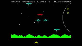 ZX Spectrum  Galactic Abductors 75120 [upl. by Rist734]