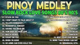 Slow Rock Love Song Nonstop🎧😍Nonstop Slow Rock Medley📀💖 Rock Ballads 70s 80s 90s 8 [upl. by Ahsekel613]