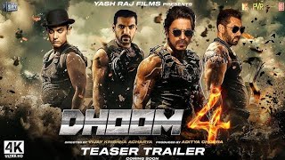 Dhoom 4  Official Trailer 2024 SRK Salman Khan Hrithik Roshan Surya John Abraham YRF big up [upl. by Granoff]