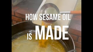 How our premium sesame oil is made Ohsawa [upl. by Norty]