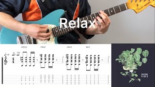 Vacations  Relax guitar cover with tabs amp chords [upl. by Retseh]