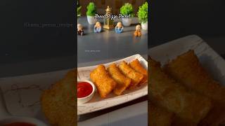 Recipe of Bread Pizza Pocket shorts viral food pizzapockets [upl. by Colman259]