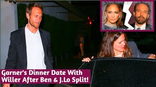 Jennifer Garner Enjoys Dinner with Boyfriend John Miller in LA After Ben Affleck amp JLo Divorce [upl. by Novah]