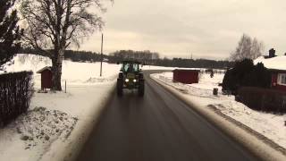 John deere 2850 Straight pipe exhaust sound [upl. by Orvie761]