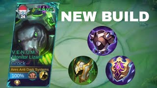 New Grock Build at Beginning of Season 34  Grock Best Build 2024  Grock Gameplay  MLBB mlbb [upl. by Alexandro]