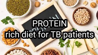 Protein rich food for TB patients Vegetarian Vegetarian Protein sources Diet for TB patients [upl. by Isabea]