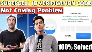 SUPERCELL ID VERIFICATION CODE NOT COMING  PROBLEM SOLVED Gmail OTP not sent by coc Clash of clans [upl. by Kunkle]