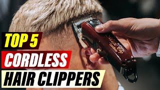 Best Cordless Hair Clippers for Home Haircuts Top 5 Picks [upl. by Gelb93]