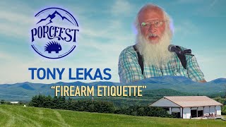 Firearm Etiquette with Tony Lekas [upl. by Isacco796]