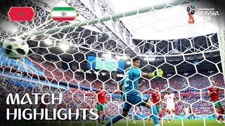 Morocco v IR Iran  2018 FIFA World Cup  Match Highlights [upl. by Rednav663]