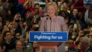 Hillary Clintons full New York primary victory speech [upl. by Woodsum]