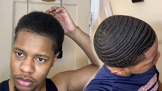 Afro To Waves 🌊 360 Waves Wash and Style [upl. by Karlan]