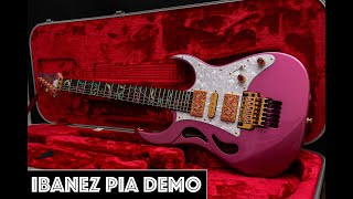 Ibanez PIA demo [upl. by Sontich]