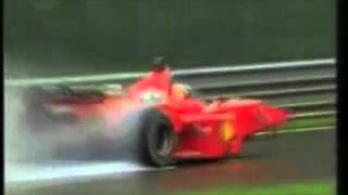 Watch No Front Tire Michael Schumacher was angry [upl. by Aitnecserc516]