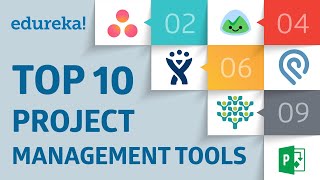 Top 10 Project Management Tools in 2024  PMP Tools and Techniques  PMP® Training Videos  Edureka [upl. by Hpesoj722]