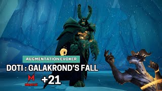 21 Galakronds Fall Augmentation Evoker POV 102 Dragonflight Season 3 M Dungeons [upl. by Alusru]