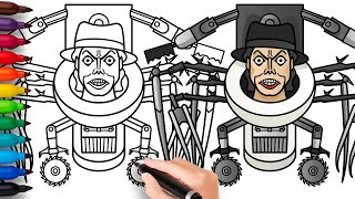 How to Draw Michael Jackson  Skibidi Toilet 69 Part 1 [upl. by Odlamur]