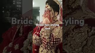 bridalhairstyle music viralvedio beauty transformation [upl. by Alomeda]