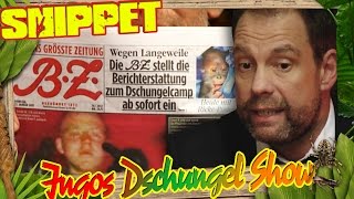 BZ stellt DschungelcampBerichterstattung ein  Tag 12 [upl. by Elayor]