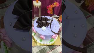 Blue berry cake design 🎂garnishing cakecake shorts video shorts [upl. by Celestina452]