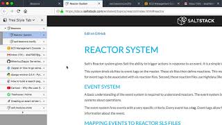 Learning SaltStack  Reactor and debugging reactorsaltmaster 12 [upl. by Ailla51]