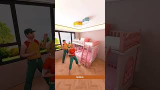 Husband amp Wife Built A Luxurious Bedroom For Their Daughter Sonam and Pooja 3d animation shorts [upl. by Mellitz]