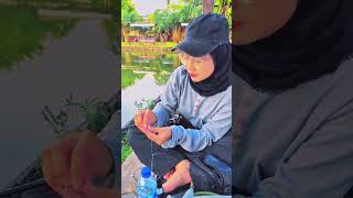 Mancing mania fishing ladyangler mancing angler carpfishing anglerkeren [upl. by Eenet]