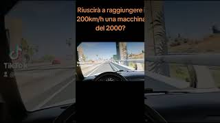 Riuscirà a raggiungere i 200kmh una macchina del 2000 finito male [upl. by Kelton605]