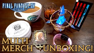 FFXIV MultiMerch Unboxing New Fan Fest Items [upl. by Girish]