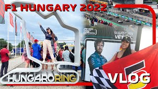 Formula 1 Hungary Grand Prix 2022 🏁 Race Weekend  VLOG [upl. by Attiuqaj]