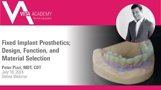 Fixed Implant Prosthetics Design Function and Material Selection [upl. by Airdnaz]