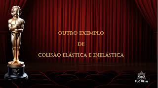 OscarFísicaEXPERIMENTO Colisão elástica e inelástica [upl. by Michaele511]