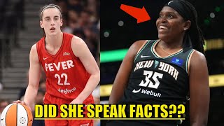 Jonquel Jones Right About Caitlin Clark Fanbase [upl. by Geibel]