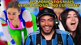 FALA DE TUDO ðŸ”´ OS MOMENTOS MAIS VERGONHOSOS NOS ESPORTES PARTE 5  REACT [upl. by Ellimac]