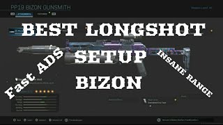 THE BEST BIZON SETUP FOR LONGSHOTS FAST AND EASY CALL OF DUTY MODERN WARFARE [upl. by Kaine]