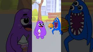 Delicious Grimace Shake  Garten of Banban  Funny Game Animation [upl. by Donovan]