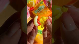 Trying 3 Kinds of Peelable Gummies Banana 🍌 Peach 🍑 and Mango 🥭 gummy candy tastetest [upl. by Sternlight796]