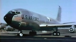 Boeing KC135A Stratotanker Promo Film  1957 [upl. by Rahel403]