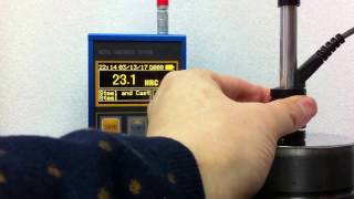 Handheld Portable Leebs Rebound Hardness Tester [upl. by Glasgo]