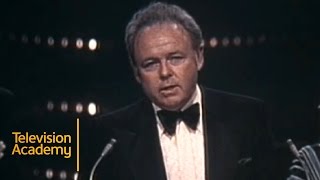 Carroll OConnor Wins Outstanding Lead Actor for ALL IN THE FAMILY  Emmys Archive 1972 [upl. by Aineles]